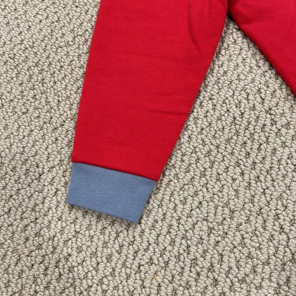 Baby Jordan Sweatpants Size 24 Months Red and Grey - Picture 6 of 8